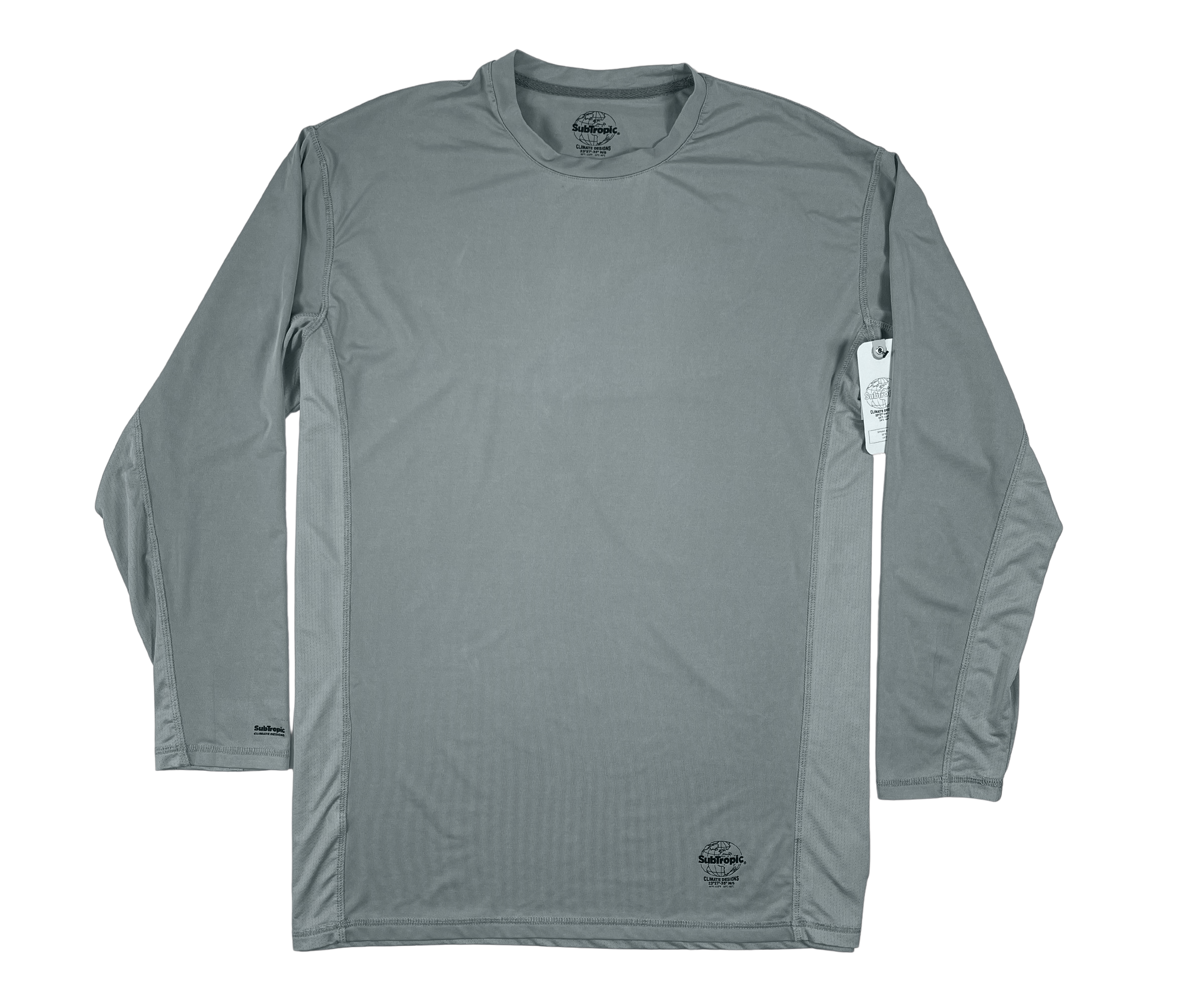 LS CREW NECK oo2 SOLAR WASHED UPF50+