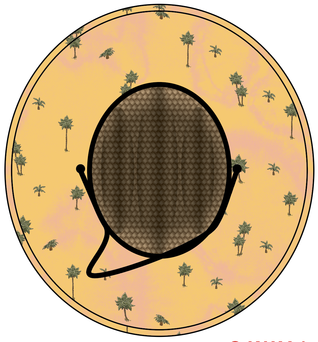 MEN'S VACAY STRAW HAT