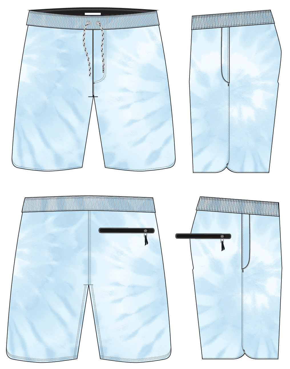 MENS REPEATER VOLLEY PRINTED