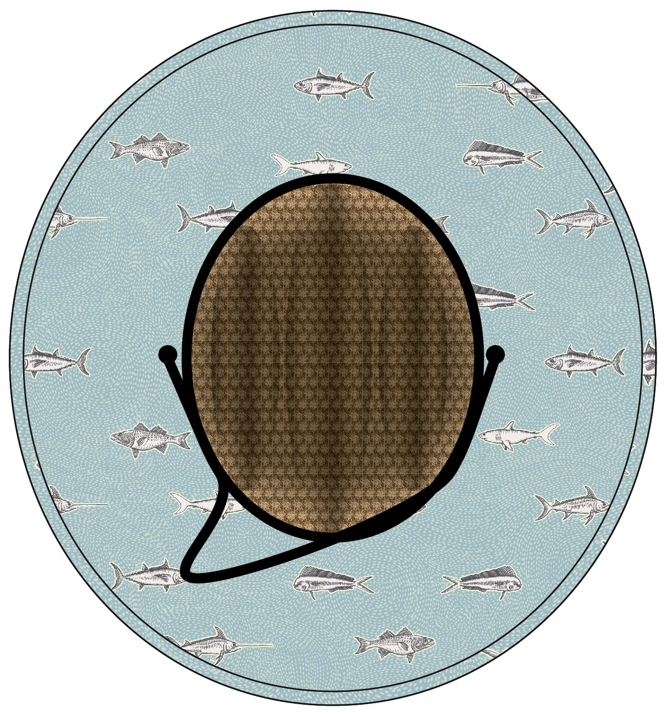 MEN'S VACAY STRAW HAT