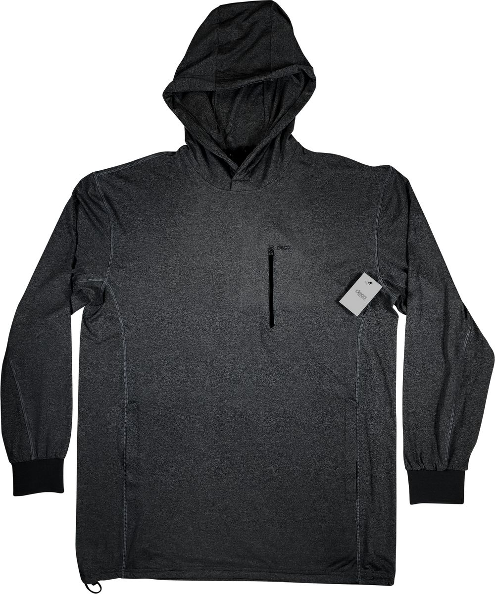 MENS STRATUS LS HOODED PERFORMANCE KNIT
