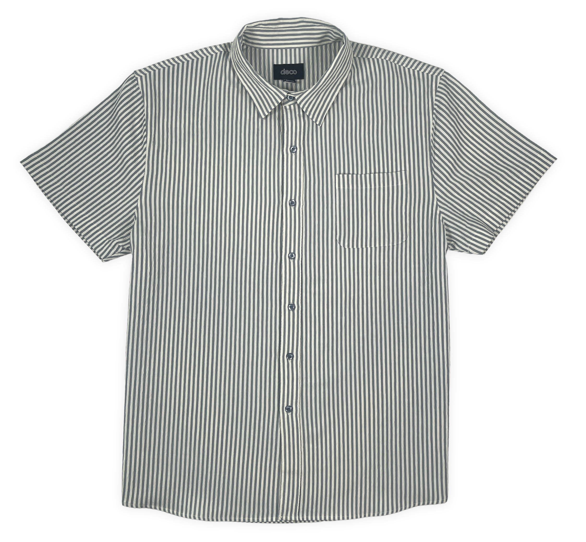 MEN'S MILT'S  S/S BUTTON UP