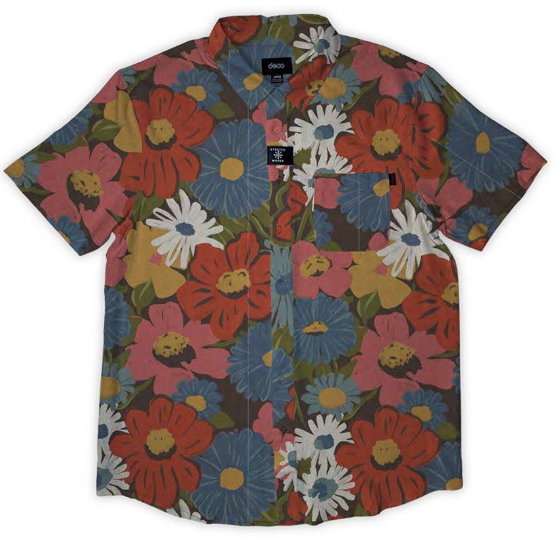 MEN'S CAMDEN S/S BUTTON UP