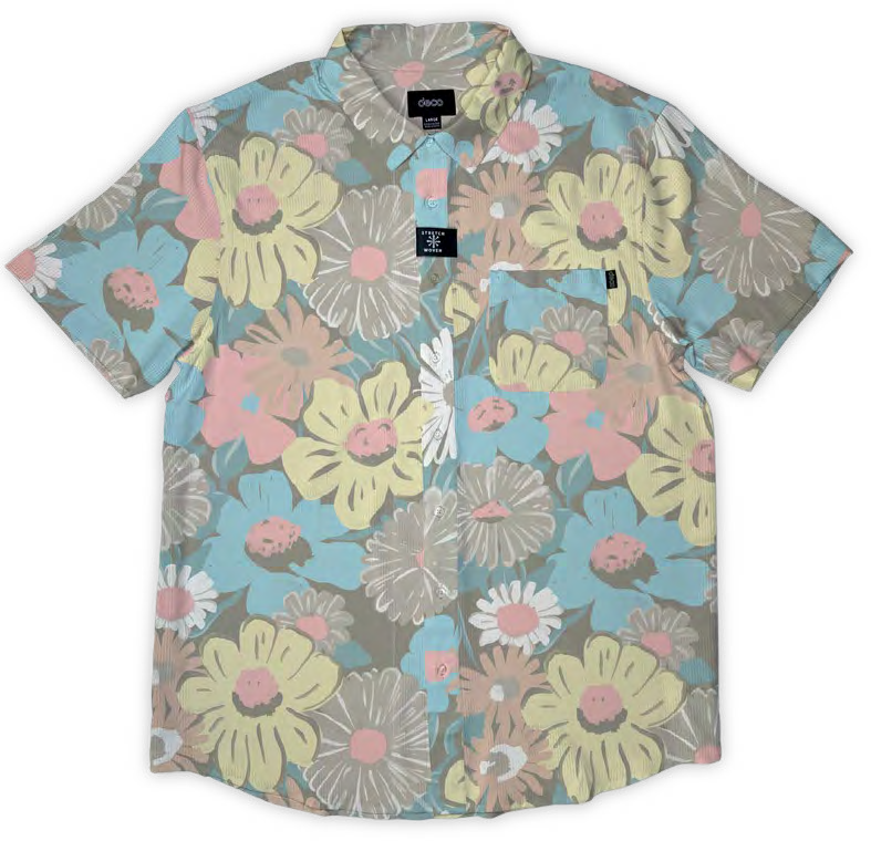 MEN'S CAMDEN S/S BUTTON UP