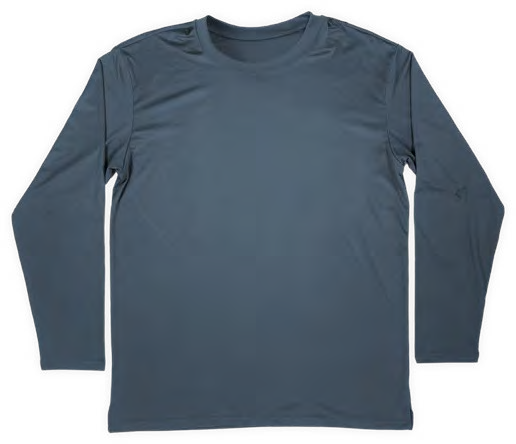 MEN'S CUMULUS L/S CREW UPF 50+