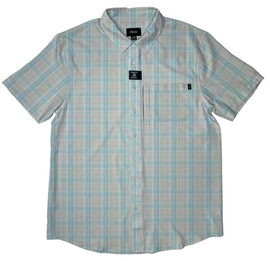 MEN'S HAUGEN TECH  S/S BUTTON UP